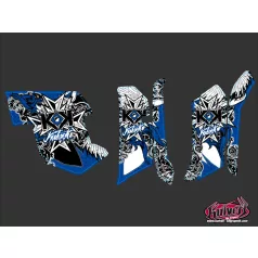   Karosszéria védő dekor matrica készlet Quad YAMAHA Demon Kék Széria