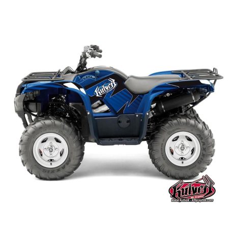 Karosszéria védő dekor matrica készlet Quad YAMAHA Factory Kék Széria