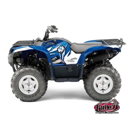 Karosszéria védő dekor matrica készlet Quad YAMAHA Graff Kék Széria