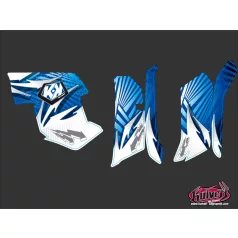   Karosszéria védő dekor matrica készlet Quad YAMAHA Graff Kék Széria