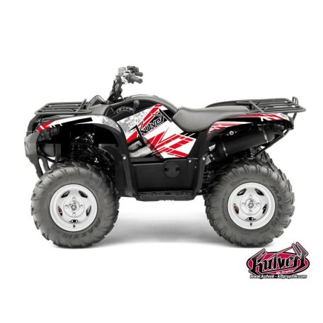 Karosszéria védő dekor matrica készlet Quad YAMAHA Spirit Piros Széria