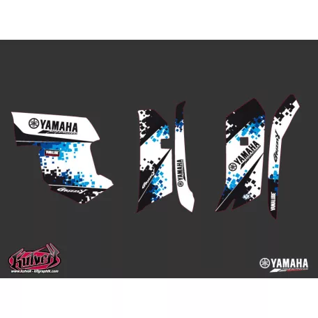 Karosszéria védő dekor matrica készlet Quad YAMAHA Hangtown Széria