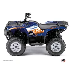   Karosszéria védő dekor matrica készlet Quad YAMAHA Eraser Kék/Narancs Széria
