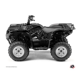   Karosszéria védő dekor matrica készlet Quad YAMAHA Zombies dark Fekete Széria