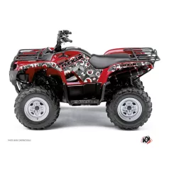   Karosszéria védő dekor matrica készlet Quad YAMAHA Freegun eyed Piros Széria