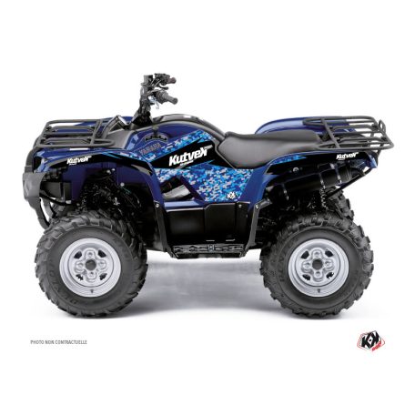 Karosszéria védő dekor matrica készlet Quad YAMAHA Predator Kék Széria