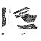 Karosszéria védő dekor matrica készlet Quad YAMAHA Predator Fehér Széria