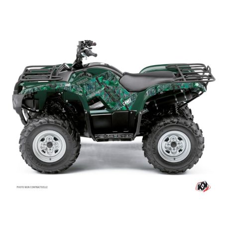 Karosszéria védő dekor matrica készlet Quad YAMAHA Camo Zöld Széria