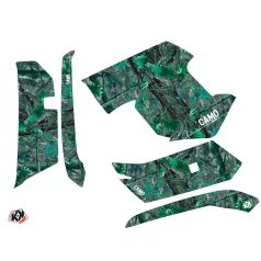   Karosszéria védő dekor matrica készlet Quad YAMAHA Camo Zöld Széria