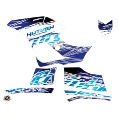   Karosszéria védő dekor matrica készlet Quad YAMAHA Eraser Kék Széria