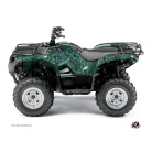 Karosszéria védő dekor matrica készlet Quad YAMAHA Camo Zöld Széria
