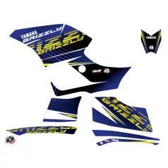   Karosszéria védő dekor matrica készlet Quad YAMAHA Flow Sárga Széria