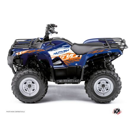 Karosszéria védő dekor matrica készlet Quad YAMAHA Eraser Kék/Narancs Széria