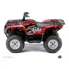 Karosszéria védő dekor matrica készlet Quad YAMAHA Eraser Piros/Fehér Széria