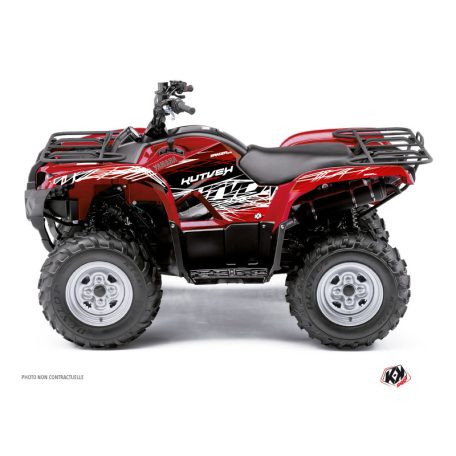 Karosszéria védő dekor matrica készlet Quad YAMAHA Eraser Piros/Fehér Széria