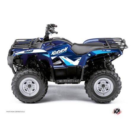 Karosszéria védő dekor matrica készlet Quad YAMAHA Stage Kék Széria