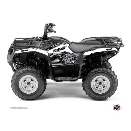 Karosszéria védő dekor matrica készlet Quad YAMAHA Predator Fehér Széria
