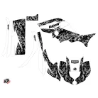 Karosszéria védő dekor matrica készlet Quad YAMAHA Predator Fehér Széria