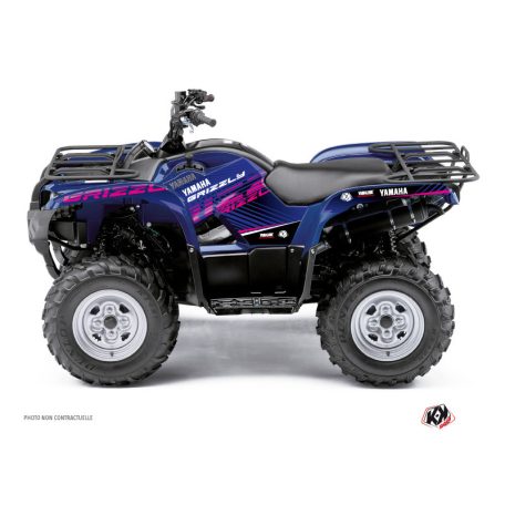Karosszéria védő dekor matrica készlet Quad YAMAHA Flow Rose Széria