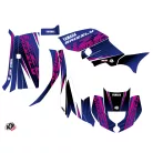 Karosszéria védő dekor matrica készlet Quad YAMAHA Flow Rose Széria