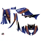 Karosszéria védő dekor matrica készlet Quad YAMAHA Flow Narancs Széria