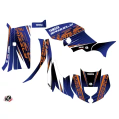   Karosszéria védő dekor matrica készlet Quad YAMAHA Flow Narancs Széria