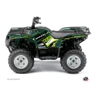 Karosszéria védő dekor matrica készlet Quad YAMAHA Wild Zöld Széria