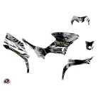 Karosszéria védő dekor matrica készlet Quad YAMAHA Wild Szürke Széria
