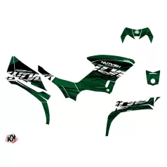   Karosszéria védő dekor matrica készlet Quad YAMAHA Eraser Fekete/Zöld Széria