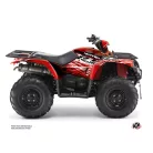 Karosszéria védő dekor matrica készlet Quad YAMAHA Eraser Piros/Fehér Széria