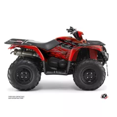  Karosszéria védő dekor matrica készlet Quad YAMAHA Eraser Piros/Szürke Széria