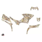 Karosszéria védő dekor matrica készlet Quad YAMAHA Camo Homokszínű Széria