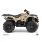 Karosszéria védő dekor matrica készlet Quad YAMAHA Camo Homokszínű Széria
