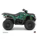 Karosszéria védő dekor matrica készlet Quad YAMAHA Camo Zöld Széria