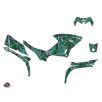   Karosszéria védő dekor matrica készlet Quad YAMAHA Camo Zöld Széria