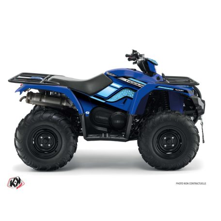 Karosszéria védő dekor matrica készlet Quad YAMAHA Intense Kék turquoise Széria