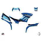 Karosszéria védő dekor matrica készlet Quad YAMAHA Intense Kék turquoise Széria