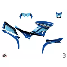   Karosszéria védő dekor matrica készlet Quad YAMAHA Intense Kék turquoise Széria