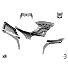 Karosszéria védő dekor matrica készlet Quad YAMAHA Intense Szürke Széria