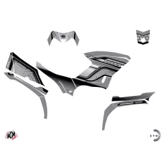  Karosszéria védő dekor matrica készlet Quad YAMAHA Intense Szürke Széria