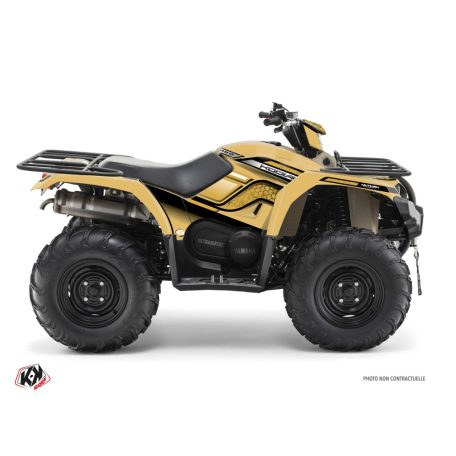 Karosszéria védő dekor matrica készlet Quad YAMAHA Intense Homokszínű/Or Széria
