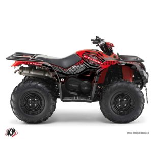   Karosszéria védő dekor matrica készlet Quad YAMAHA Sturdy Piros Széria