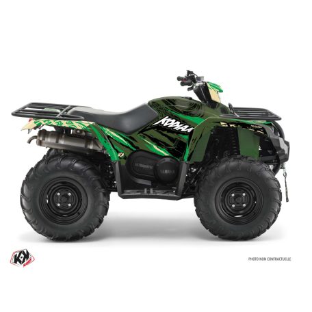 Karosszéria védő dekor matrica készlet Quad YAMAHA Wilder Zöld Széria