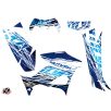   Karosszéria védő dekor matrica készlet Quad YAMAHA Eraser Kék Széria