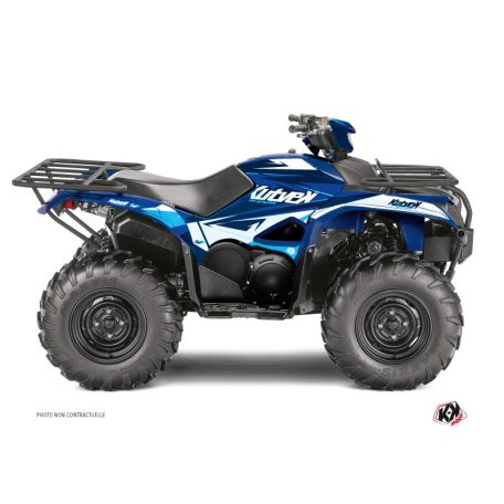 Karosszéria védő dekor matrica készlet Quad YAMAHA Stage Kék Széria