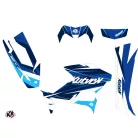 Karosszéria védő dekor matrica készlet Quad YAMAHA Stage Kék Széria