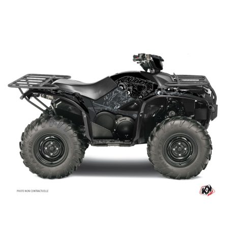 Karosszéria védő dekor matrica készlet Quad YAMAHA Zombies dark Fekete Széria
