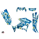 Karosszéria védő dekor matrica készlet Quad YAMAHA Freegun eyed Kék Széria