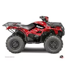   Karosszéria védő dekor matrica készlet Quad YAMAHA Predator Piros Széria