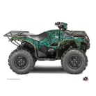 Karosszéria védő dekor matrica készlet Quad YAMAHA Camo Zöld Széria